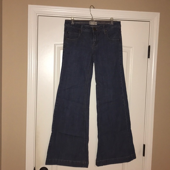 Free People Denim - Free People Wide leg jeans